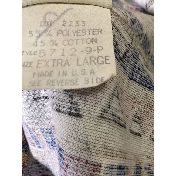 Vintage Huntington Ridge Tribal Print Skirt Size: XL - Picture 5 of 8